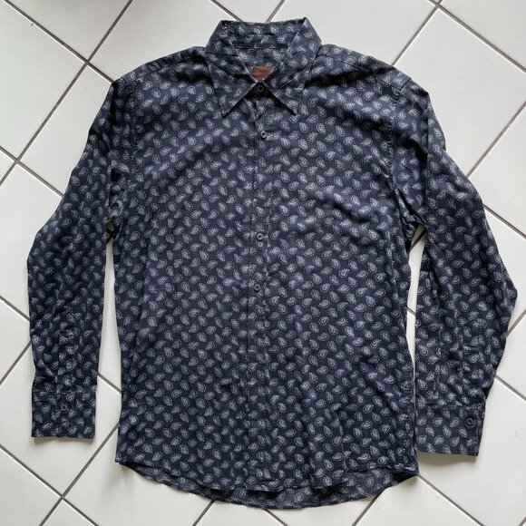 Western paisley-print shirt (unisex) 😎 - Picture 3 of 11